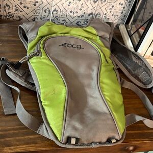 BCG Gray and Lime Backpack